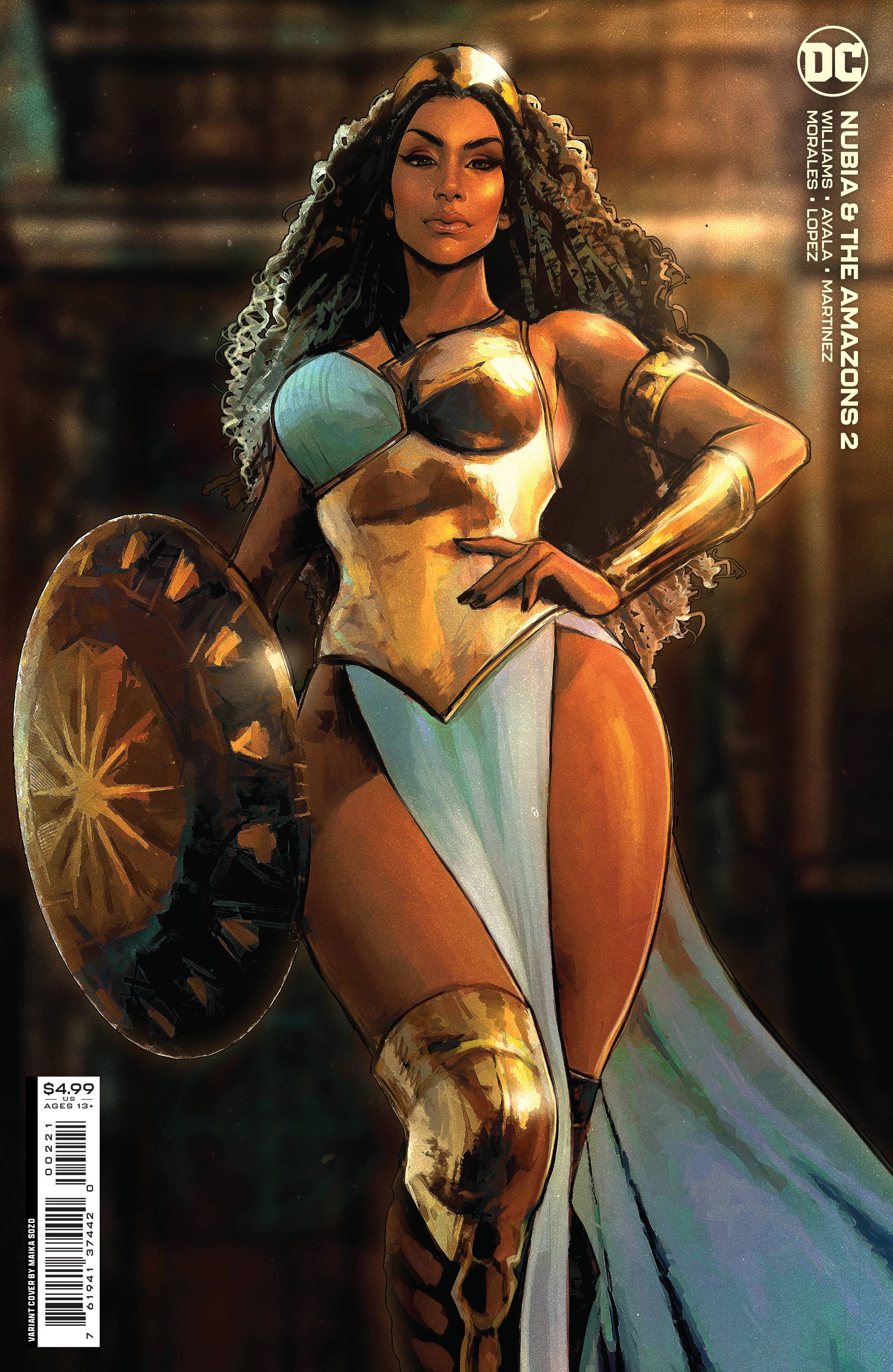 NUBIA & THE AMAZONS #2 (OF 6) CVR B SOZO CARD STOCK VAR | Game Master's Emporium (The New GME)