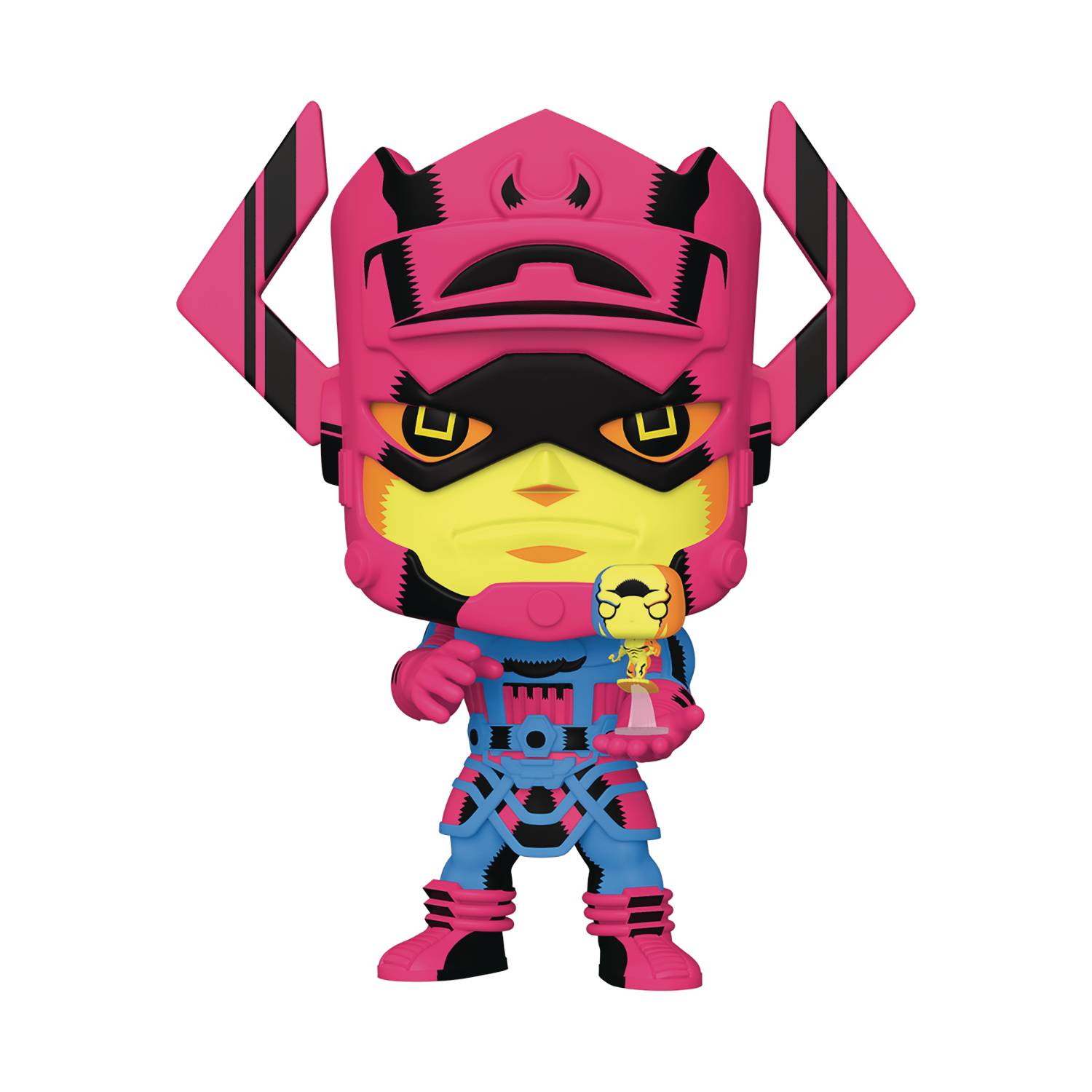 POP JUMBO MARVEL GALACTUS W/SURFER PX BLK LT 10IN FIG | Game Master's Emporium (The New GME)