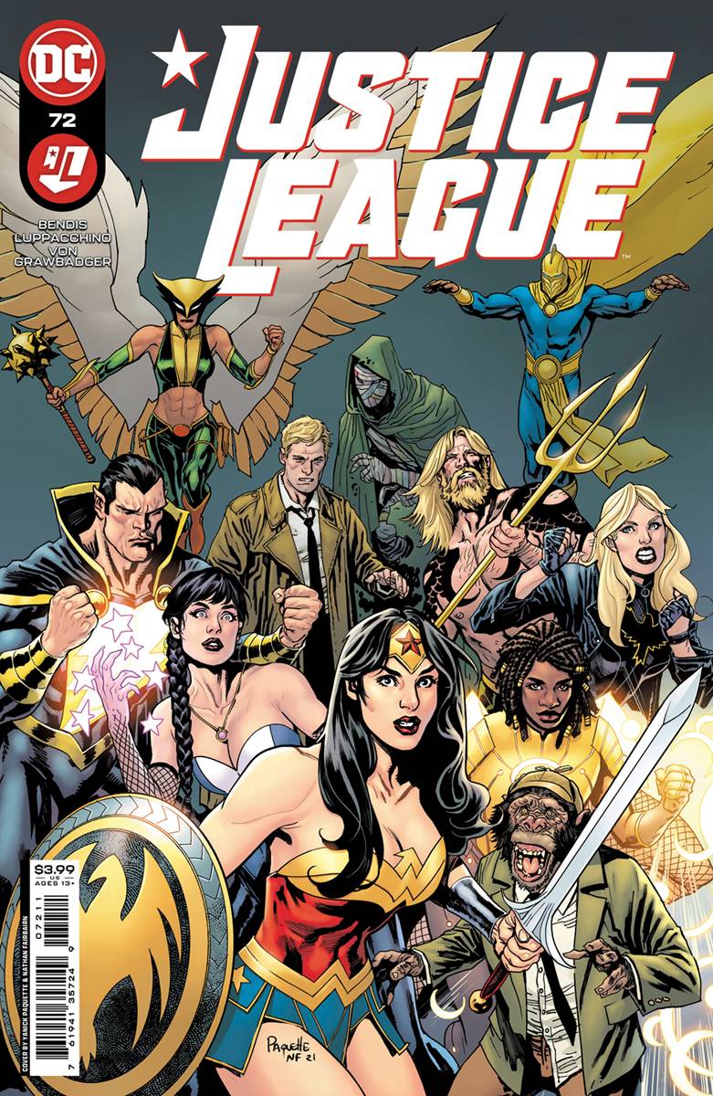 JUSTICE LEAGUE #72 CVR A PAQUETTE & FAIRBURN | Game Master's Emporium (The New GME)
