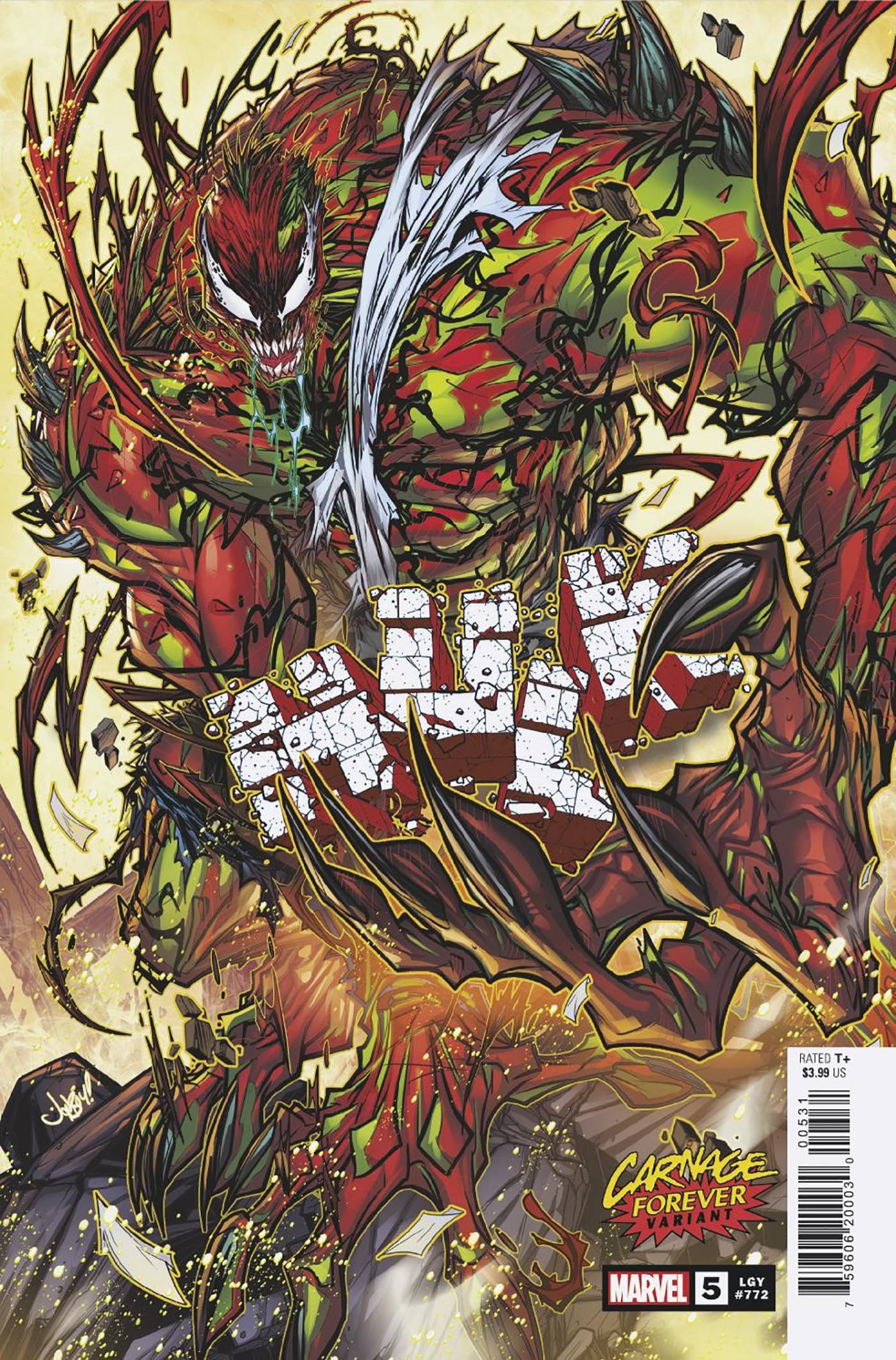 HULK #5 MEYERS CARNAGE FOREVER VAR | Game Master's Emporium (The New GME)