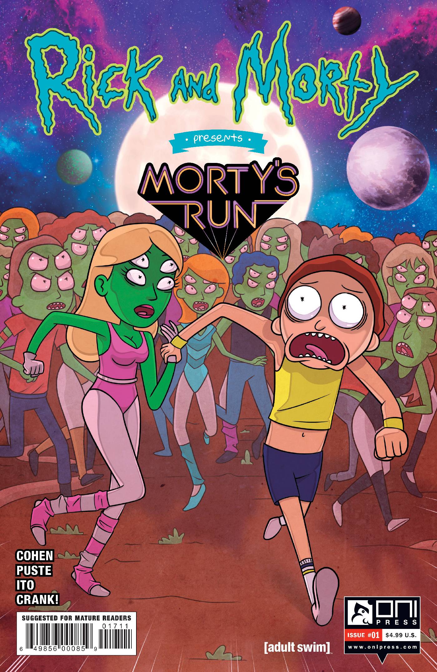 RICK AND MORTY PRESENTS MORTYS RUN #1 CVR A PUSTE | Game Master's Emporium (The New GME)