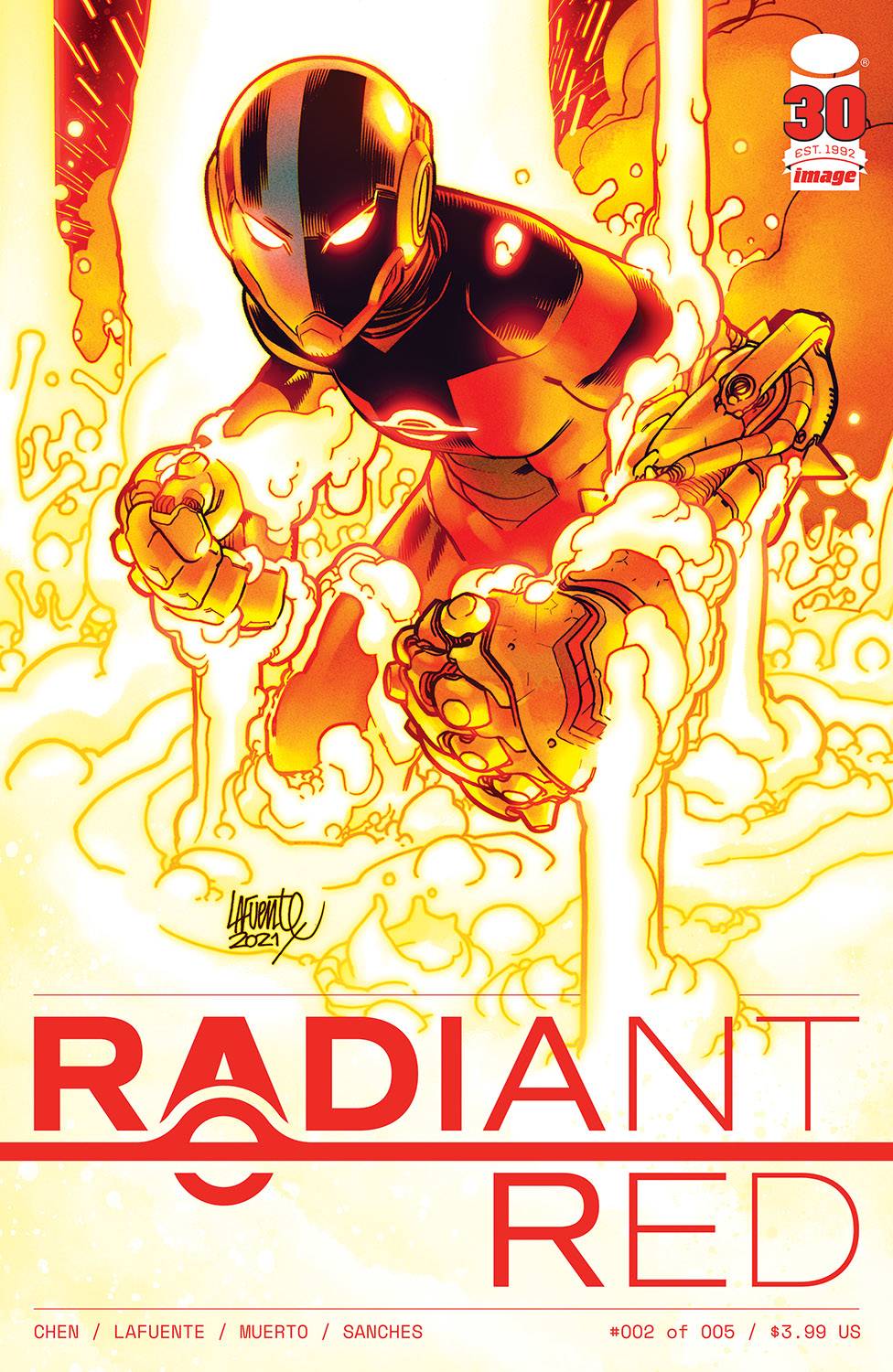 RADIANT RED #2 (OF 5) CVR A LAFUENTE & MUERTO | Game Master's Emporium (The New GME)
