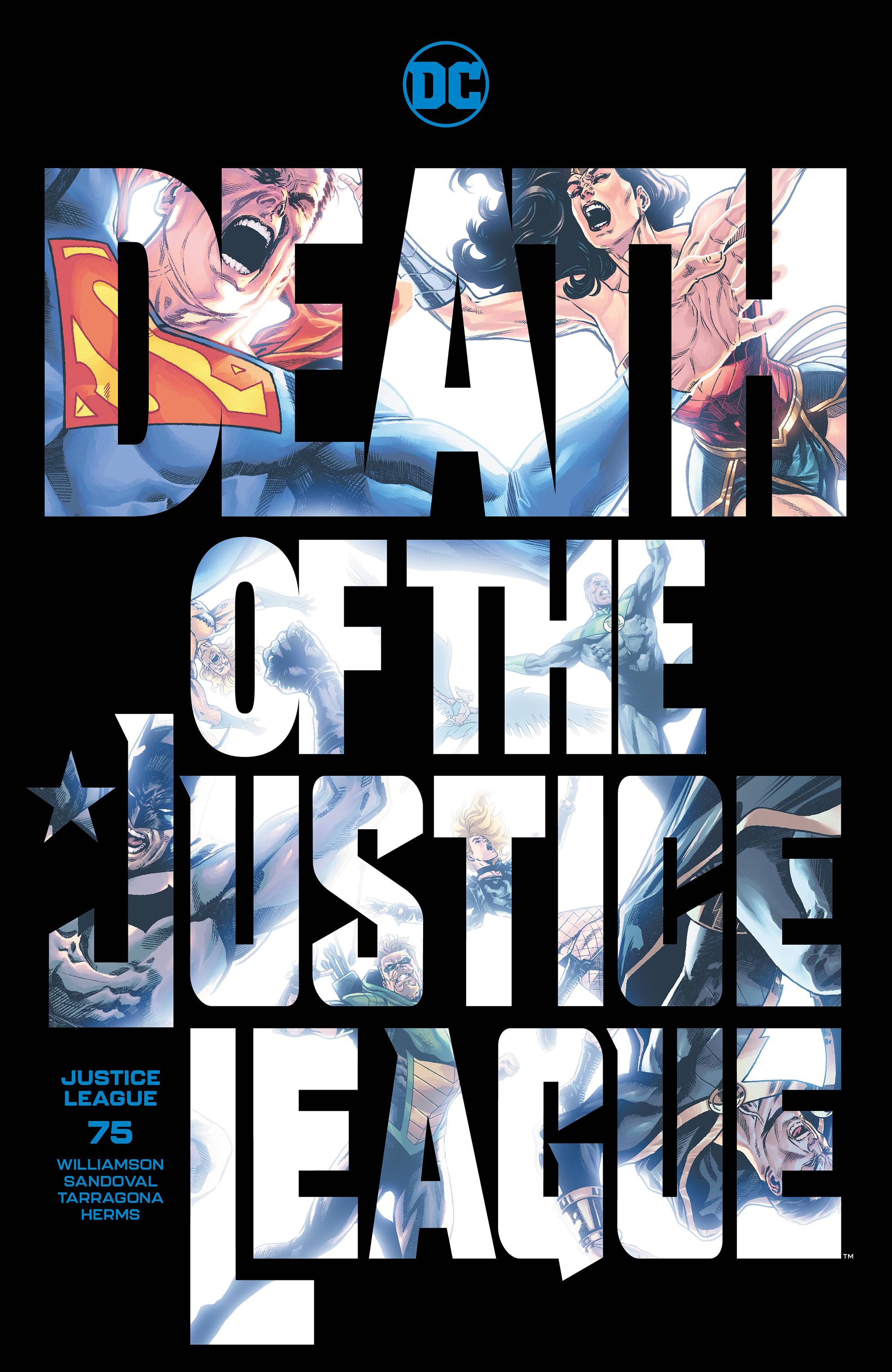 JUSTICE LEAGUE #75 CVR A SAMPERE & SANCHEZ ACETATE | Game Master's Emporium (The New GME)