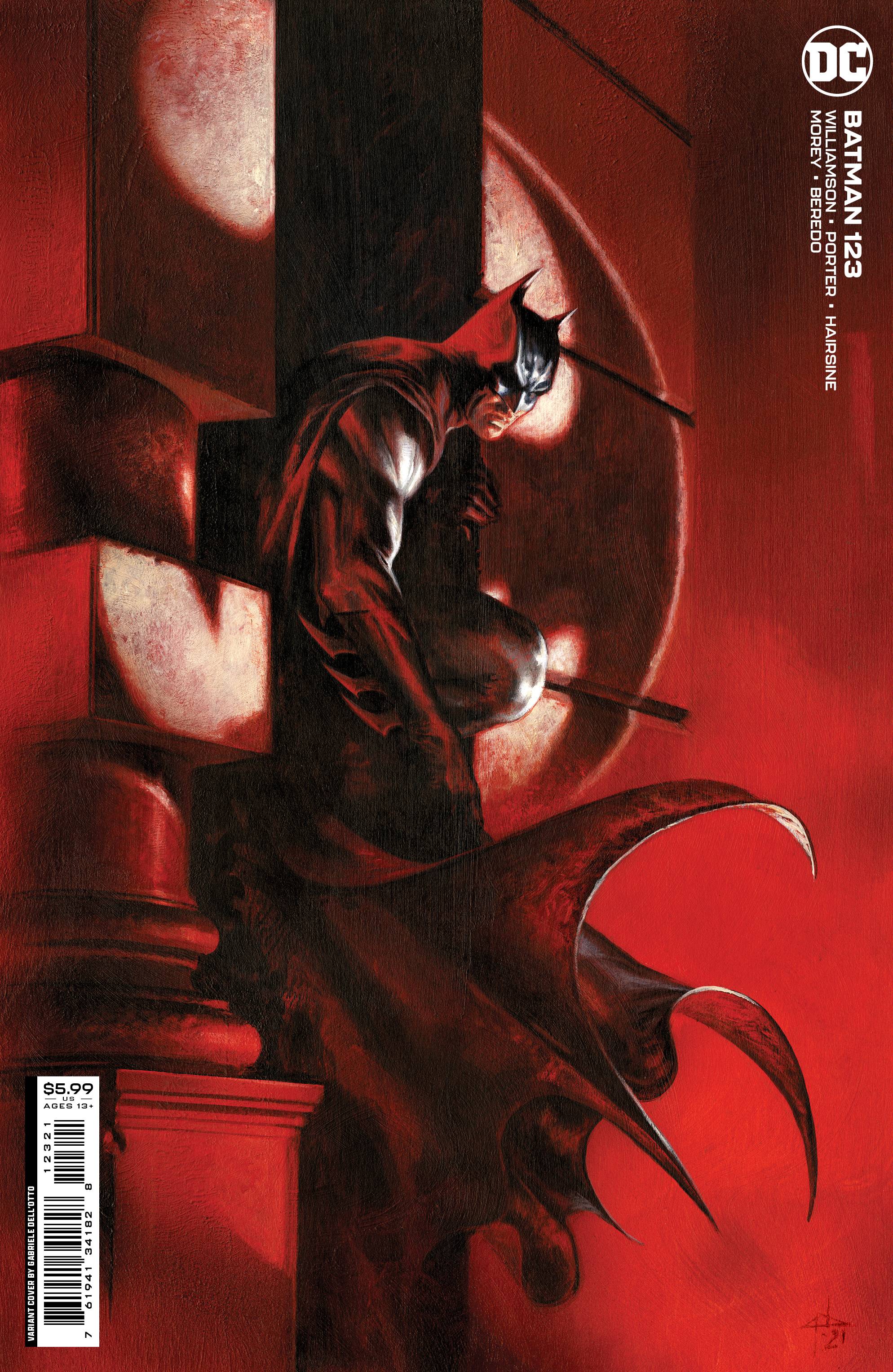 BATMAN #123 CVR B DELL OTTO CARD STOCK VAR | Game Master's Emporium (The New GME)