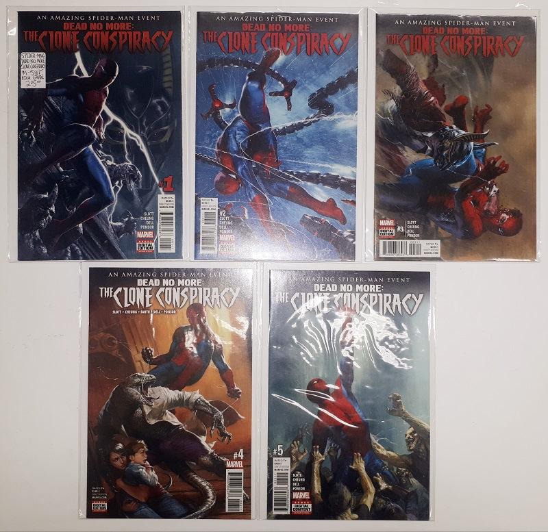 Spider-Man Dead No More Clone Conspiracy #1 to #5  High Grade Set | Game Master's Emporium (The New GME)