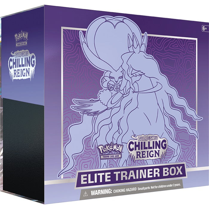 Pokemon  Chilling Rain Shadow Rider Calyrex Elite Trainer Box | Game Master's Emporium (The New GME)