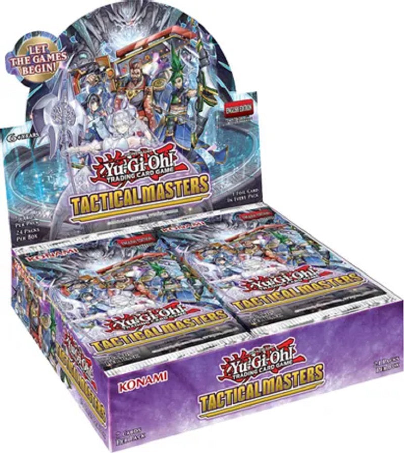 YuGiOh  Tactical Masters  Booster Box | Game Master's Emporium (The New GME)