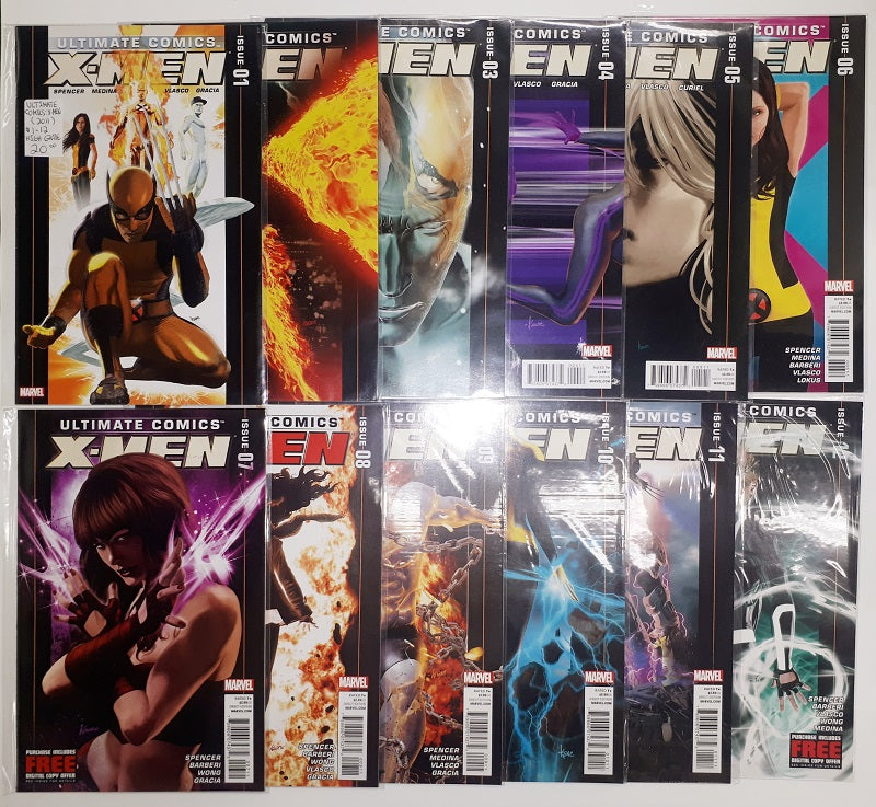 Ultimate Comics: X-Men (2011) #1 to #12 High Grade Set | Game Master's Emporium (The New GME)
