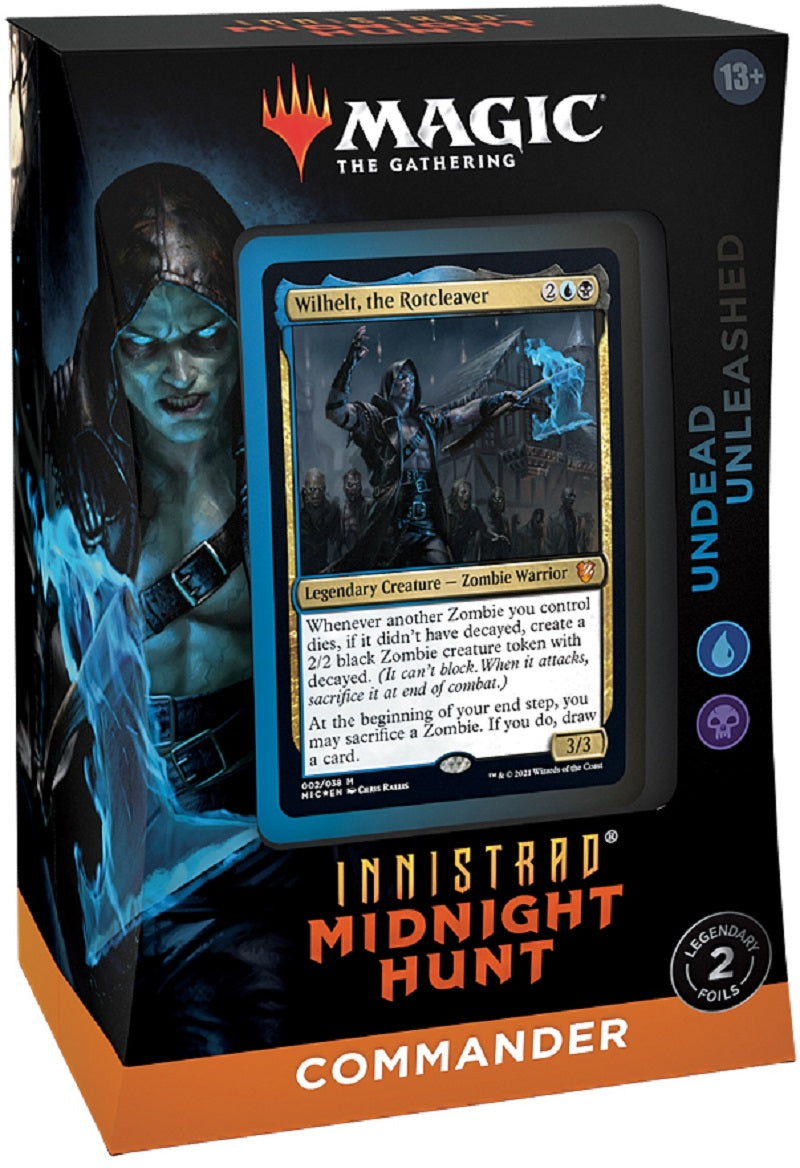 MTG Innistrad: Midnight Hunt  Commander Deck  Undead Unleashed UB | Game Master's Emporium (The New GME)