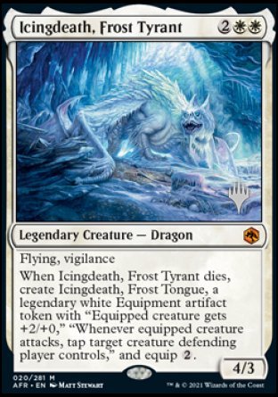 Icingdeath, Frost Tyrant (Promo Pack) [Dungeons & Dragons: Adventures in the Forgotten Realms Promos] | Game Master's Emporium (The New GME)