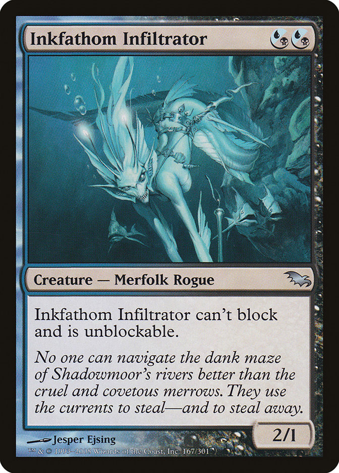 Inkfathom Infiltrator [Shadowmoor] | Game Master's Emporium (The New GME)