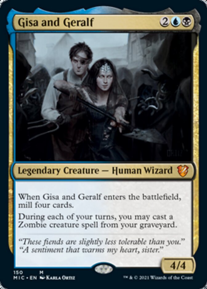 Gisa and Geralf [Innistrad: Midnight Hunt Commander] | Game Master's Emporium (The New GME)
