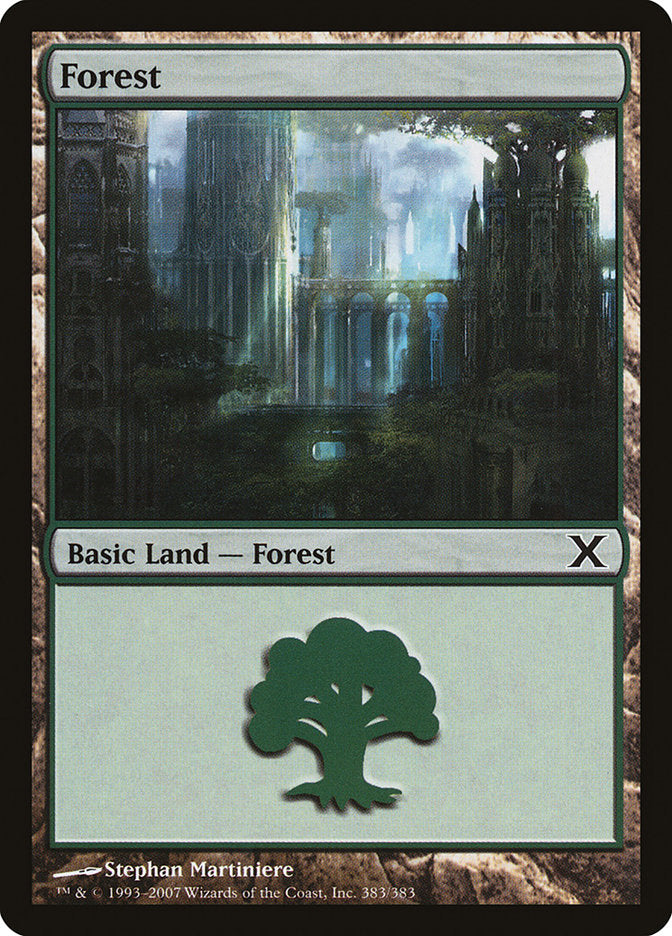 Forest (383) [Tenth Edition] | Game Master's Emporium (The New GME)