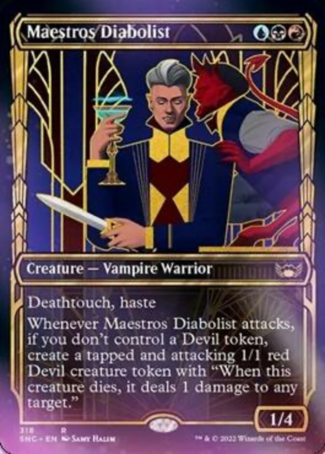 Maestros Diabolist (Showcase Golden Age) [Streets of New Capenna] | Game Master's Emporium (The New GME)