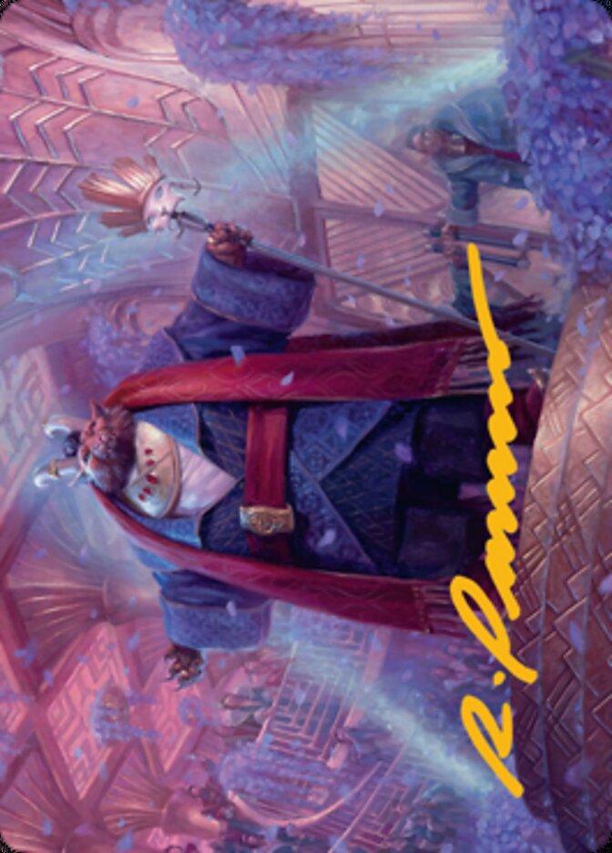 Jetmir, Nexus of Revels 1 Art Card (Gold-Stamped Signature) [Streets of New Capenna Art Series] | Game Master's Emporium (The New GME)