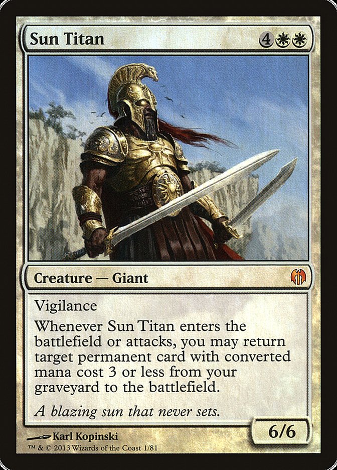 Sun Titan [Duel Decks: Heroes vs. Monsters] | Game Master's Emporium (The New GME)