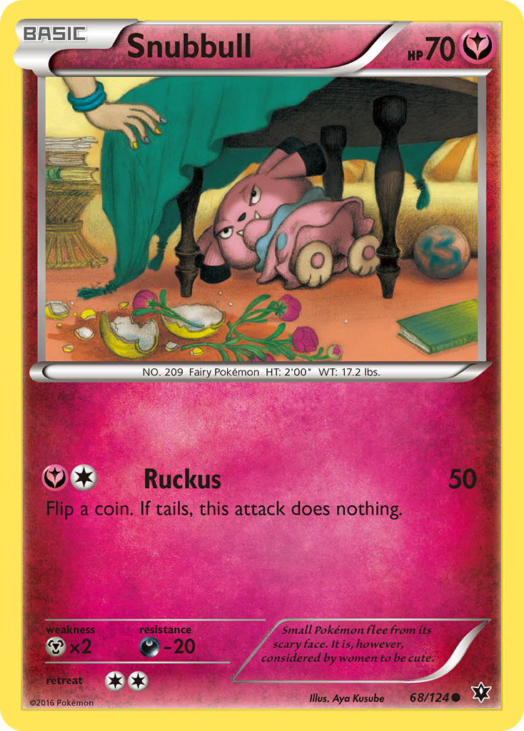 Snubbull (68/124) [XY: Fates Collide] | Game Master's Emporium (The New GME)