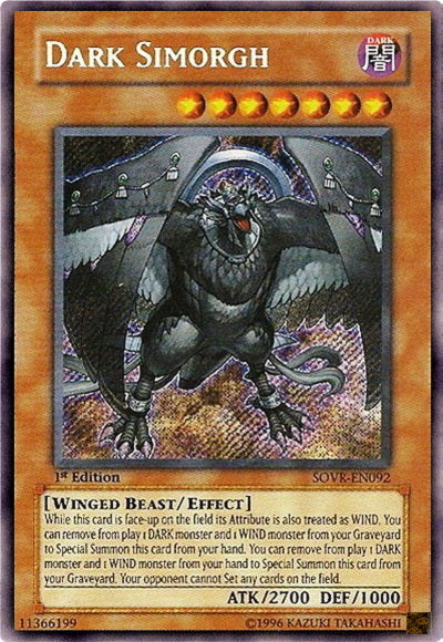 Dark Simorgh [SOVR-EN092] Secret Rare | Game Master's Emporium (The New GME)