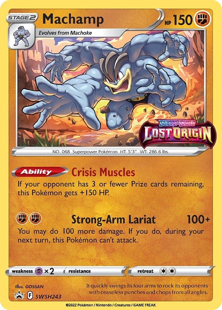 Machamp (SWSH243) [Sword & Shield: Black Star Promos] | Game Master's Emporium (The New GME)