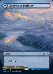 Clearwater Pathway // Murkwater Pathway (Borderless) [Secret Lair: Ultimate Edition 2] | Game Master's Emporium (The New GME)