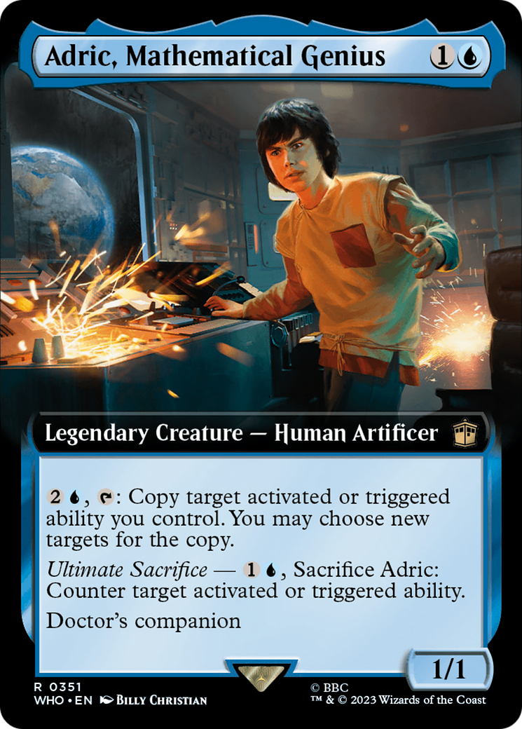 Adric, Mathematical Genius (Extended Art) [Doctor Who] | Game Master's Emporium (The New GME)