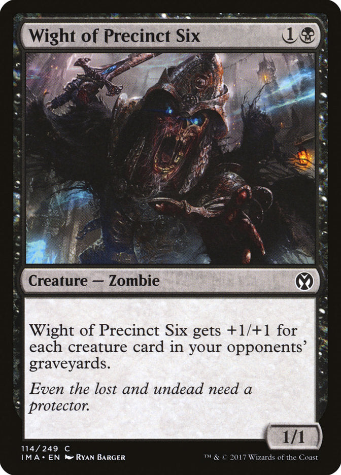 Wight of Precinct Six [Iconic Masters] | Game Master's Emporium (The New GME)
