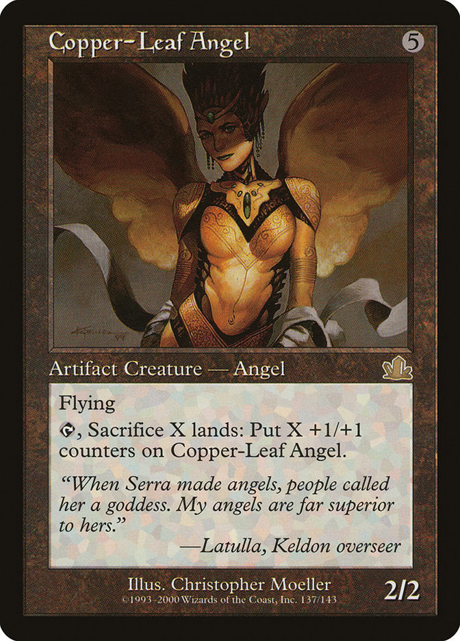 Copper-Leaf Angel [Prophecy] | Game Master's Emporium (The New GME)