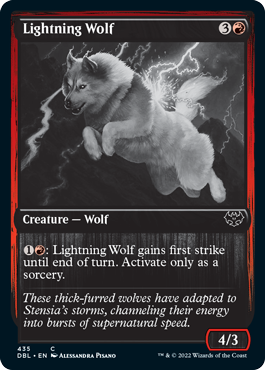 Lightning Wolf [Innistrad: Double Feature] | Game Master's Emporium (The New GME)