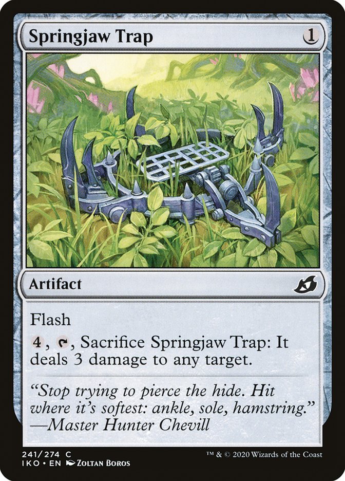 Springjaw Trap [Ikoria: Lair of Behemoths] | Game Master's Emporium (The New GME)