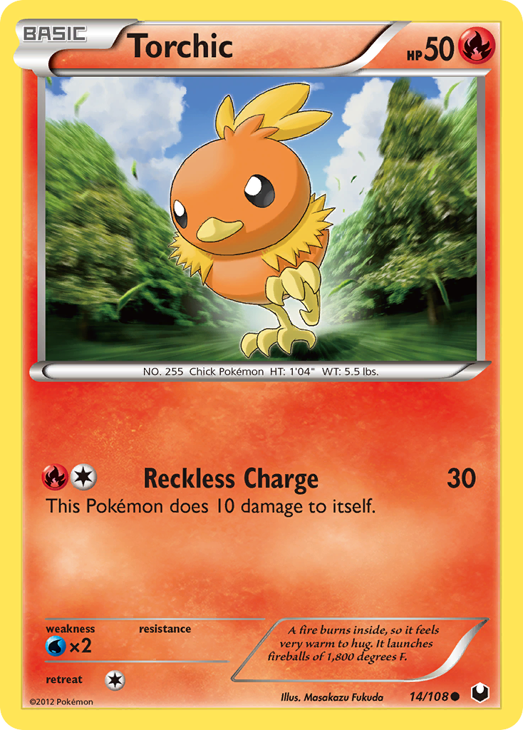 Torchic (14/108) [Black & White: Dark Explorers] | Game Master's Emporium (The New GME)