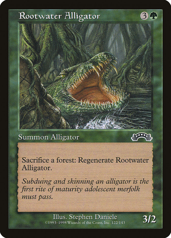 Rootwater Alligator [Exodus] | Game Master's Emporium (The New GME)
