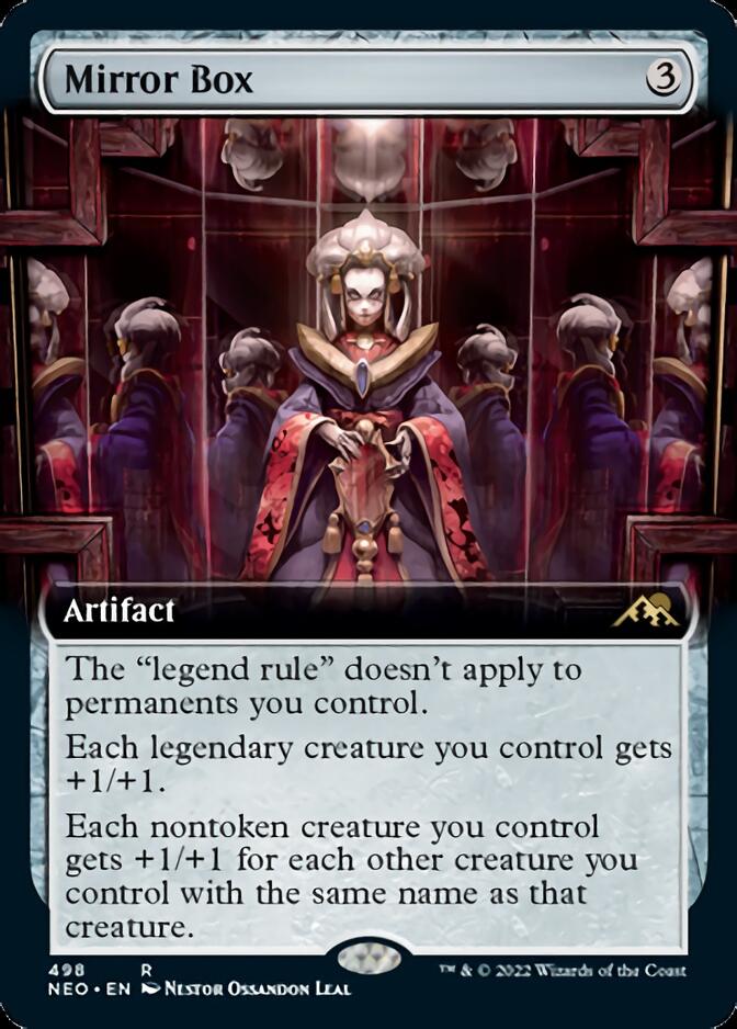 Mirror Box (Extended Art) [Kamigawa: Neon Dynasty] | Game Master's Emporium (The New GME)