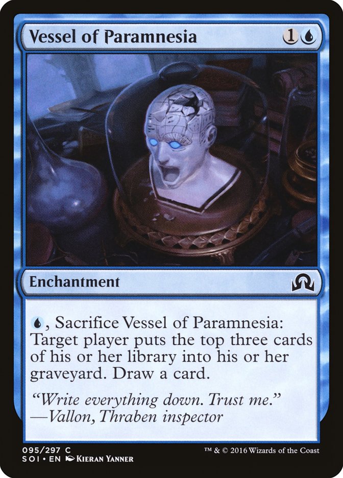 Vessel of Paramnesia [Shadows over Innistrad] | Game Master's Emporium (The New GME)