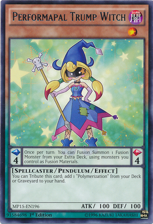 Performapal Trump Witch [MP15-EN196] Rare | Game Master's Emporium (The New GME)