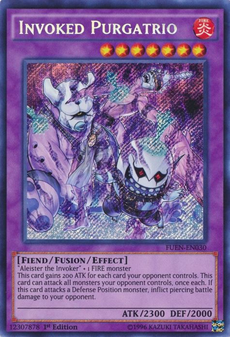 Invoked Purgatrio [FUEN-EN030] Secret Rare | Game Master's Emporium (The New GME)