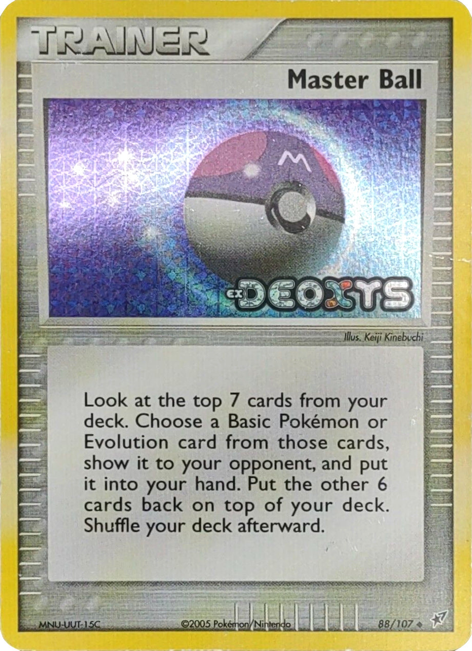 Master Ball (88/107) (Stamped) [EX: Deoxys] | Game Master's Emporium (The New GME)