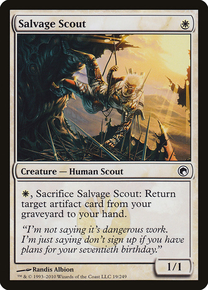 Salvage Scout [Scars of Mirrodin] | Game Master's Emporium (The New GME)