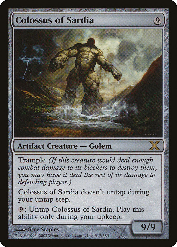 Colossus of Sardia [Tenth Edition] | Game Master's Emporium (The New GME)