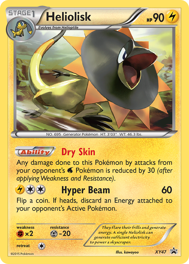 Heliolisk (XY47) [XY: Black Star Promos] | Game Master's Emporium (The New GME)