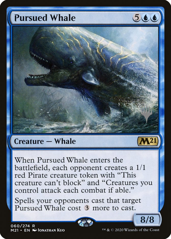 Pursued Whale (Promo Pack) [Core Set 2021 Promos] | Game Master's Emporium (The New GME)