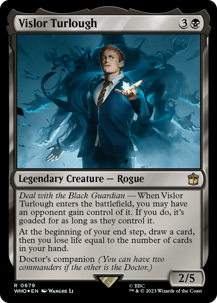 Vislor Turlough (Surge Foil) [Doctor Who] | Game Master's Emporium (The New GME)