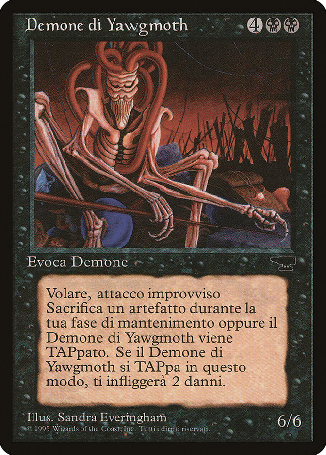 Yawgmoth Demon (Italian) [Rinascimento] | Game Master's Emporium (The New GME)