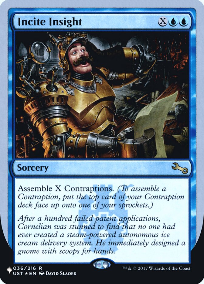 Incite Insight (Unfinity Foil Edition) [The List] | Game Master's Emporium (The New GME)