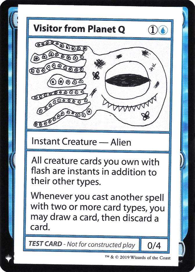 Visitor from Planet Q [Mystery Booster Playtest Cards] | Game Master's Emporium (The New GME)