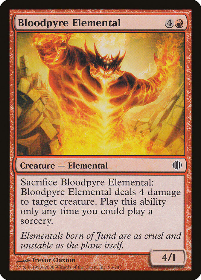 Bloodpyre Elemental [Shards of Alara] | Game Master's Emporium (The New GME)