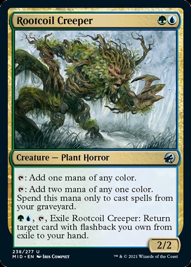 Rootcoil Creeper [Innistrad: Midnight Hunt] | Game Master's Emporium (The New GME)