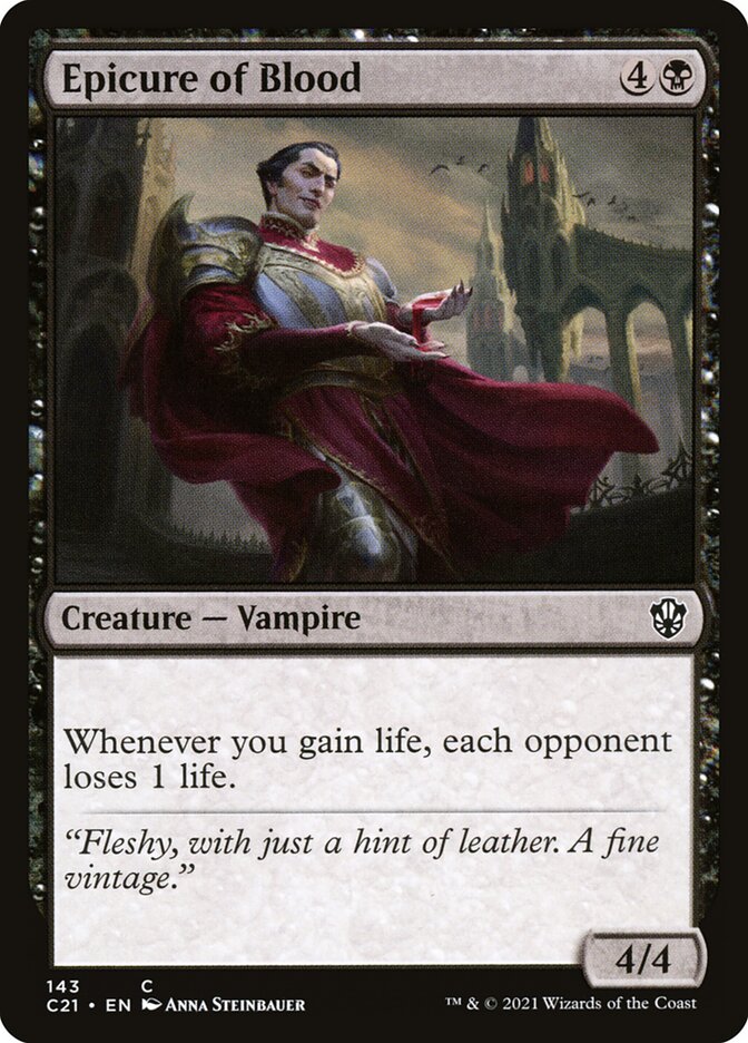 Epicure of Blood [Commander 2021] | Game Master's Emporium (The New GME)