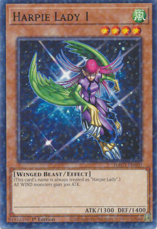 Harpie Lady 1 (Duel Terminal) [HAC1-EN010] Common | Game Master's Emporium (The New GME)