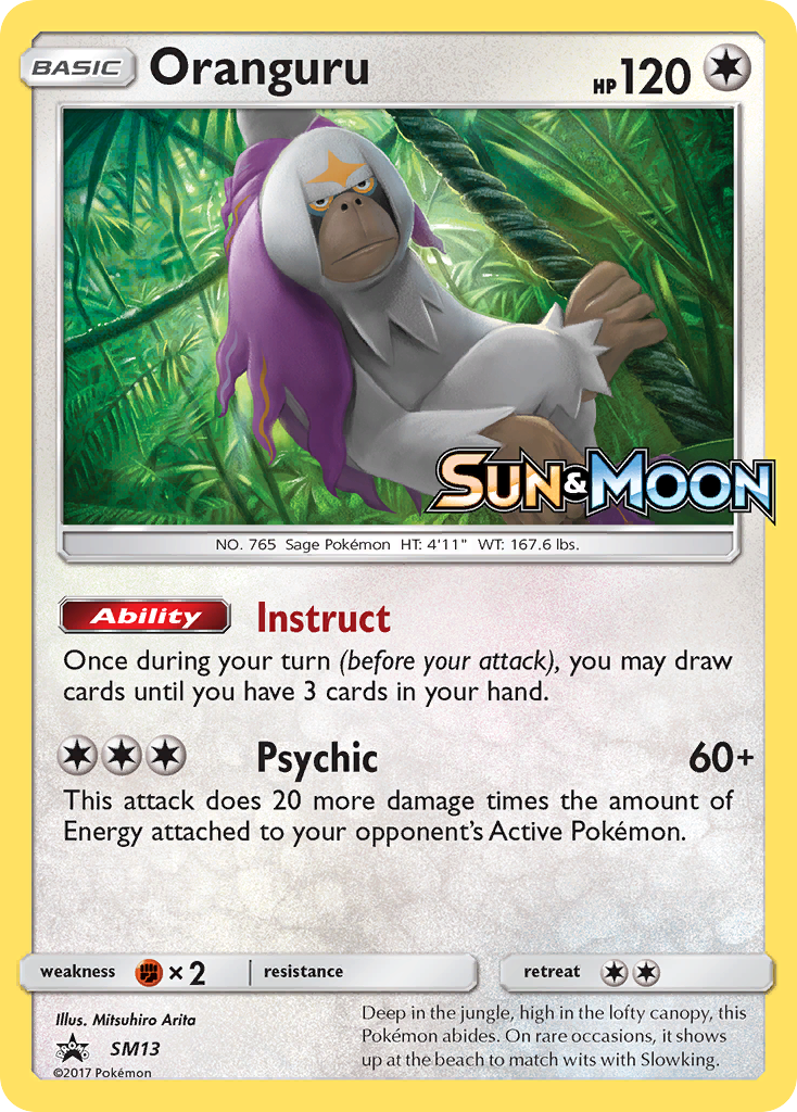 Oranguru (SM13) [Sun & Moon: Black Star Promos] | Game Master's Emporium (The New GME)