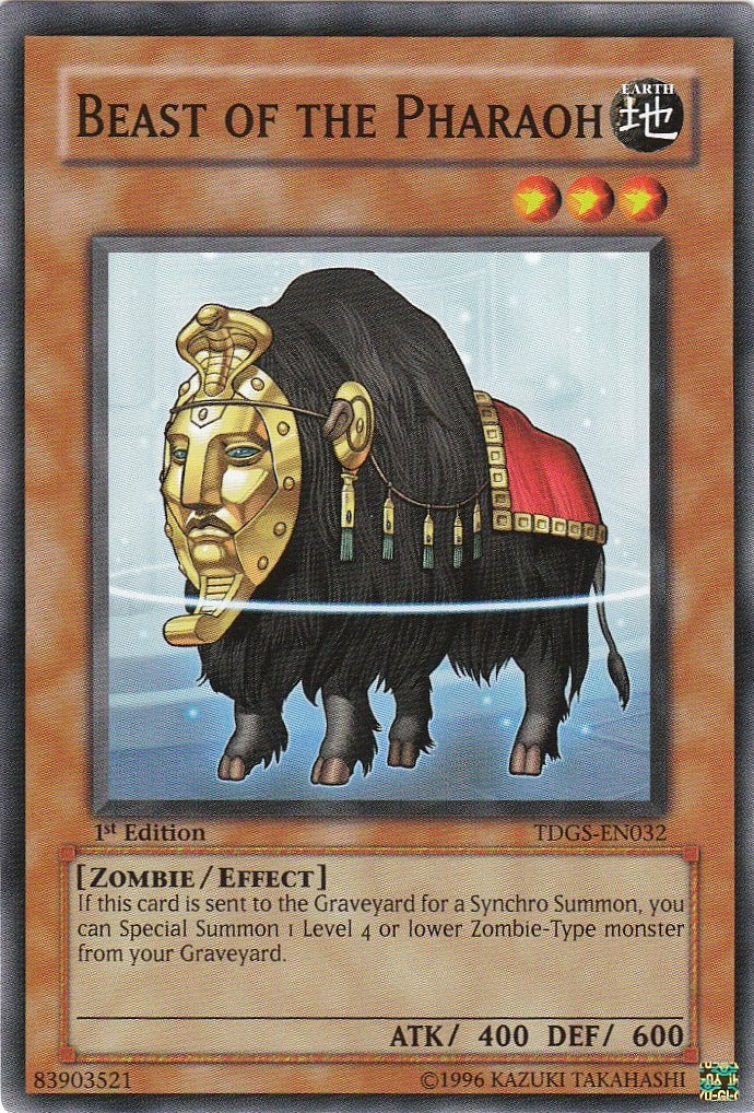 Beast of the Pharaoh [TDGS-EN032] Common | Game Master's Emporium (The New GME)